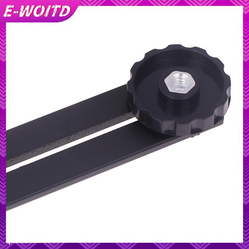 E-WOITD Dual Camera Mount Tripod Braet Camera Flash Braets Thanh mở rộng với vít 1 / 4 "cho máy ảnh Đèn LED đứng Micro E-WOITD