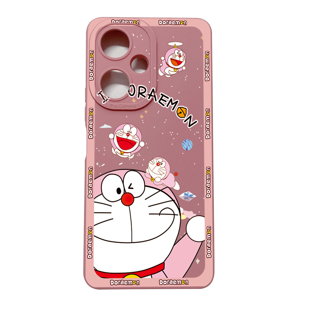 Tương thích với VIVO Y28 Y03 Y18 Y17S Y27 Y15S Y02S Y36 Y33S Y12A Y01 Y1S Y20A Smile Doremon Vỏ Bảo Vệ Ống Kính
