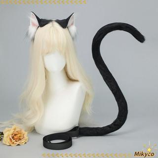 Bộ phụ kiện tai và đuôi mèo MIKYCO, phong cách Lolita, phù hợp cosplay