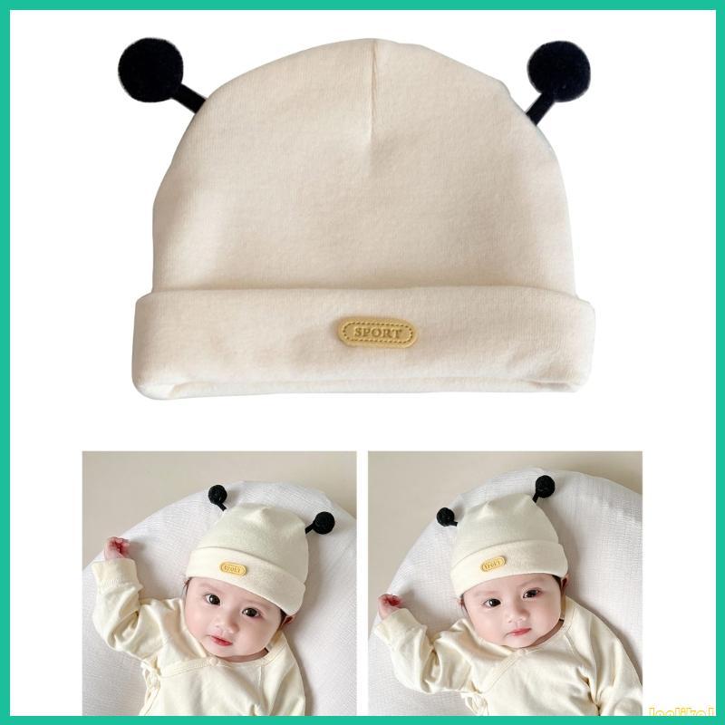Innlike1 Mũ bệnh viện sơ sinh Mũ beanie ấm áp thoải mái cho bé trai bé gái 0-12 tháng tuổi Chống gió mềm mại thoáng khí cho bé Bonn