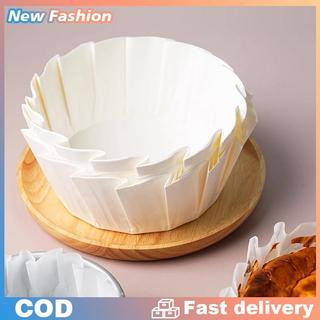 Có thể gập lại basque Cheesecake Mold-Khay giấy chống dầu dùng một lần để nướng
