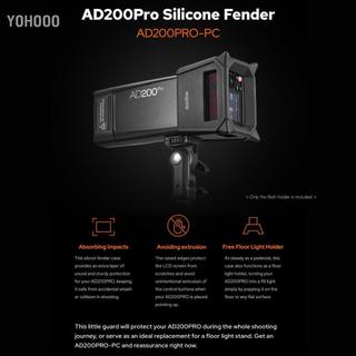 Yohooo Godox AD200Pro-PC Đèn Flash Giá Đỡ Bảo Vệ Chống Va Đập Thay Thế Ánh Sáng Cho AD 200Pro