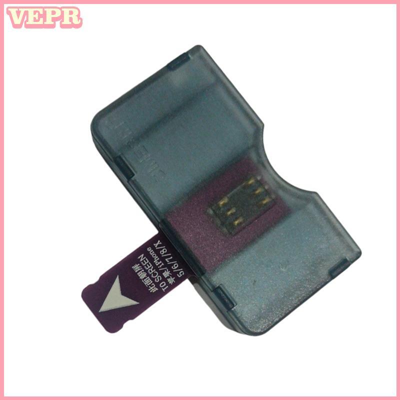 Bộ chuyển đổi thẻ SIM hương Đầu đọc thẻ SIM Mini SIM Nano cho iOS 5 / 6 / 7 / 8 / X (Plug & Play) Phụ kiện điện thoại có rãnh vn