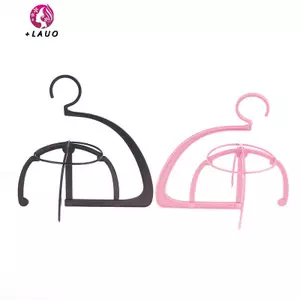 Tóc giả màu tím chất lượng cao, móc treo đứng, phù hợp để nối tóc và trưng bày