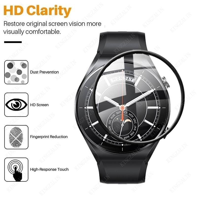 Phim Bảo Vệ Cho Garmin Forerunner 158 165 245 245M 255 255M 255S 265 265 265S 45S 945 955 965 Mặt Trời Cong Composite viền đen Bảo Vệ Màn Hình Chống Trầy Xước Phim Bảo Vệ