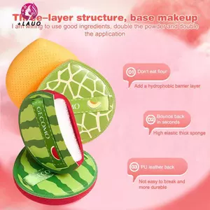 Springevenstar Thiên Cotton Kẹo Mỹ Phẩm Puff Bọt Biển Siêu Mềm Đệm Không Khí Bột Phấn Nền Che Khuyết Điểm Khô Và Ướt Trang Điểm Làm Đẹp Springevenstar