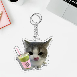 Móc khóa mèo hài hước 2 | móc khóa mèo hài hước