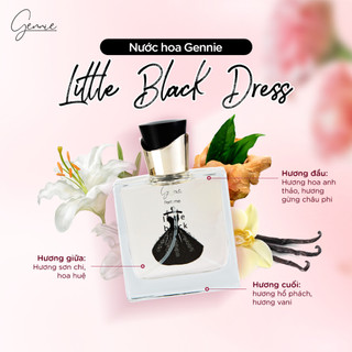 Nước Hoa Nữ Gennie Little Dress hương thơm ngọt ngào, thời thượng 50ml