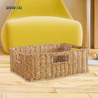 Giỏ Chứa Có Tay Cầm Handmade Trang Trí Giặt Tổ Chức Totes Cho Tủ Bếp Mặt Bàn Ăn Phòng Tắm Gia Đình