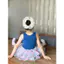 Bé Gái Mùa Hè Phong Cách Kỳ Nghỉ Dopamine Màu Gạc Bánh Pettiskirt Váy Nửa Chiều Dài Quần An Toàn + Áo Vest Xanh Bộ Hai Mảnh Bắn Đơn 90-140 Size K7R7