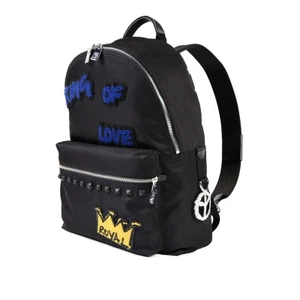 Balo Dê Gà Chữ King Thêu Xù KCloset Cặp Đựng Sách Vở Laptop Size 42 Chống Nước NA107