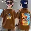 90-14 tuổi, cổ tròn, rộng, tay ngắn, đơn giản, phù hợp, bobbiboy, thiết kế