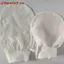 Găng tay rửa mặt tẩy tế bào chết bằng lụa ZK 100% - Khăn lau da mềm mại VN