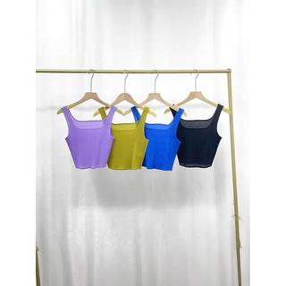 Áo Thun Miyake Nữcroptop slim-fit thời thượng, đơn giản mà trendy