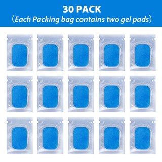 [PEASEE] 30 Tấm Gel Hydrogel Tái Sử Dụng Cho Kích Thích Và Huấn Luyện Cơ Bụng