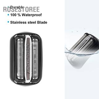 Rosestoree Đầu Máy Cạo Râu Thay Thế Tương Thích Với Braun 3 Series 32B Lá & Máy Cắt Điện Lưỡi Dao Cạo Cho 301S 310S 320S 3040S 3080S 350CC