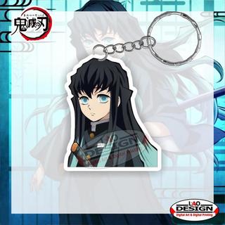 Gantungan Kunci MUICHIRO TOKITO HASHIRA KABUT Demon Slayer Kimetsu No Yaiba - Gantungan Kunci Akrilik - Gantungan Kunci