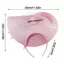Mũ Fascinator MERIGGIARE, Ruy Băng Lưới Hoa Thanh Lịch Tóc Thả Fascinator Mũ Lông Vũ Cưới Cô Dâu