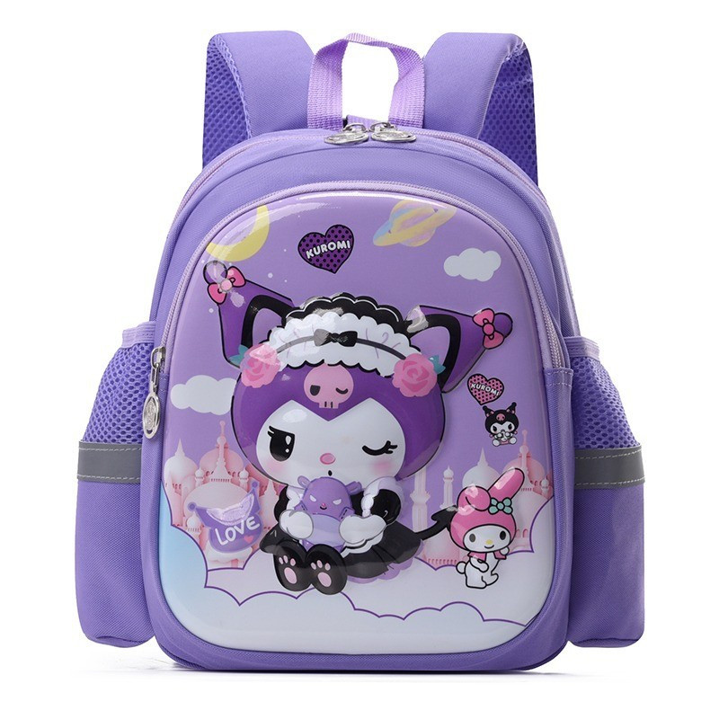 Ba Lô Kuromi Trẻ Em Hoạt Hình Dễ Thương Sanrio Balo Cho Bé Đi Học Dung Tích Lớn  Nhẹ Chống Thấm Nước