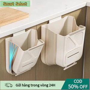 【COD】Thùng rác 7L/10L treo tường gấp gọn đa công năng dùng cho nhà bếp, nhà vệ sinh, ban công, mở rộng dễ dàng khi cần.