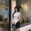 Áo trễ vai nữ KÈM DÂY cộc tay thun cotton mềm mịn Z24 justdun