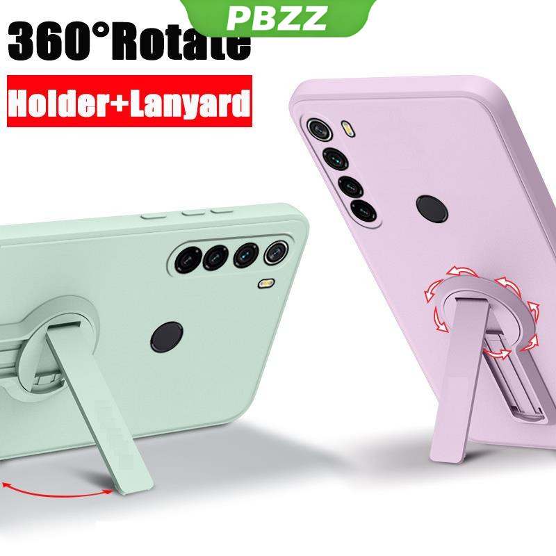 ốp lưng Ốp điện thoại Redmi Note 8 Pro Redmi Note 8t Ốp mềm Ốp chống sốc mịn bảo vệ silicon lỏng thiết kế mới 360 ° với giá đỡ ytxzzj01 đẹp viền vuông cute