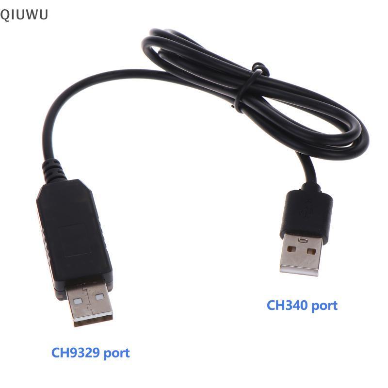 QIUWU CH9329 + CH340UART / TTL Cổng nối tiếp sang dây kết nối USB HID Full Bàn phím và chuột Mô-đun nam kép không cần ổ đĩa.
