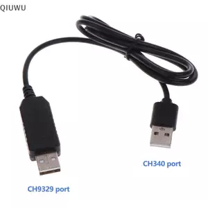 QIUWU CH9329 + CH340UART / TTL Cổng nối tiếp sang dây kết nối USB HID Full Bàn phím và chuột Mô-đun nam kép không cần ổ đĩa.