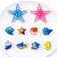 Set Charm Đại Dương Cute Kawaii Trong Suốt Lấp Lánh – Sao Biển Cá Heo Cá Mập Mini Dễ Thương Trang Trí Dép Charm mùa hè C
