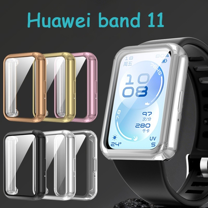 Ốp Lưng Cho Huawei Band 11 Pro Vỏ Bảo Vệ Trong Suốt Silicon tpu Mềm Bao Da Phụ Kiện Vỏ Huawei BAND11 11Pro