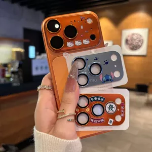 Miếng dán ống kính IPhone 17 Pro max Miếng dán bảo vệ Armor Apple 16Pro KT Cat Crayon Shin-Chan Kuromi 15 PM 14 Phim bảo vệ ống kính