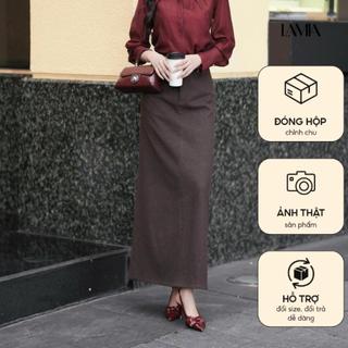 Chân váy LV184 suông dáng dài