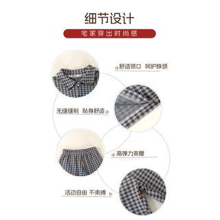 (6m-12Yrs) Bộ đồ ngủ in kẻ sọc trẻ em cổ áo dài tay mùa xuân thu ấm áp chải 2 mảnh mặc nhà