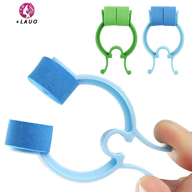 Springevenstar 1 CÁI Kẹp mũi dùng một lần Tập luyện khí quyển Bài tập thở Chức năng phổi Kiểm tra Chăm sóc sức khỏe Dừng chảy máu mũi Kẹp mũi Springevenstar