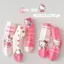 Tất cổ cao cho bé gái hình hello kitty dễ thương , co dãn 4 chiều, êm chân, thoáng khí. C87 SHOP