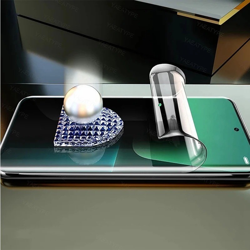 1-2 Chiếc Full Cover Chống Ánh Sáng Xanh Mềm Hydrogel Cho Huawei P40 P50 P50E P60 Art Pro lite Plus 4G 5G Chống Rơi Chống Gián Điệp Riêng Tư Và Bảo Vệ Màn Hình HD Phim Mờ