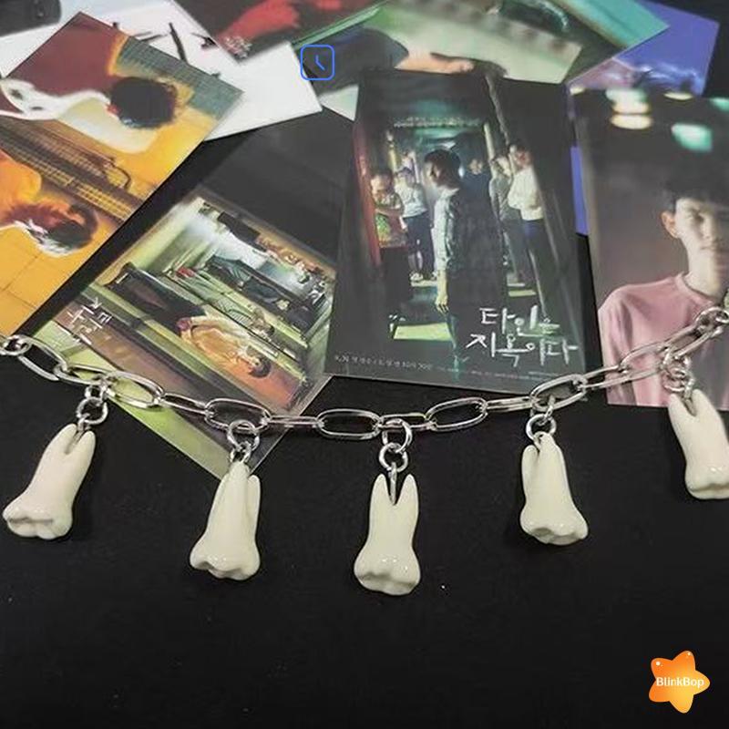 Vòng tay thép không gỉ Gothic dáng răng cưa, thiết kế độc đáo và hợp thời trang