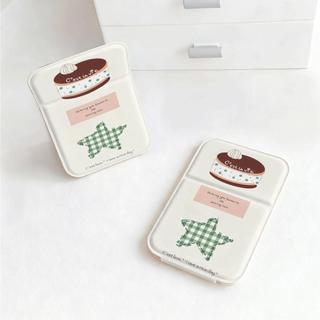 Bánh ngôi sao xanh Gươsao trasao điểm gấp gọn khung nhựa dày dặn chống trầy