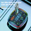Bộ sạc xe hơi Bộ sạc xe hơi PD sạc nhanh Máy nghe nhạc Bluetooth MP3 có màn hình kỹ thuật số gọi điện thoại rảnh tay