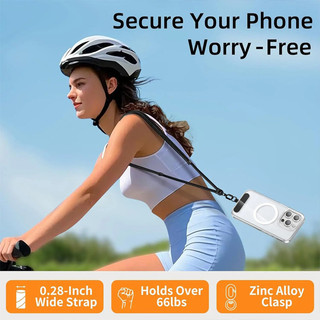 Dây buộc dài có thể điều chỉnh đầy màu sắc cho điện thoại di động Kẹo màu trơn Vòng cổ đeo chéo Dây đeo chống mất cho điện thoại phổ thông