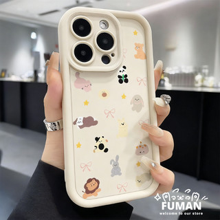 Ốp điện thoại màu trơn hình động vật hoạt hình cho Redmi K80 K70 K70E K60 K60E K50 K50i K40 K40s K30 K20 Pro Ultra Gaming Vỏ đơn giản Bảo vệ ống kính hoạt hình Vỏ mềm chống rơi