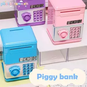 Photoframe Sáng Tạo Kích Thước Mini Tiết Kiệm Ngân Hàng Trẻ Em Lưu Trữ Heo Ngân Hàng Cô Gái Hộp Bảo Quản Đồ Chơi Quà Tặng Sinh Nhật VN