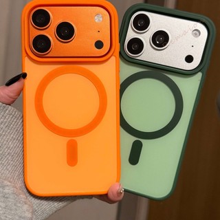 Thích hợp cho iPhone 17 Promax da mờ cảm giác vỏ điện thoại iPhone 16 vỏ sạc không dây siêu mỏng 15 chống vân tay lỗ lớn 14