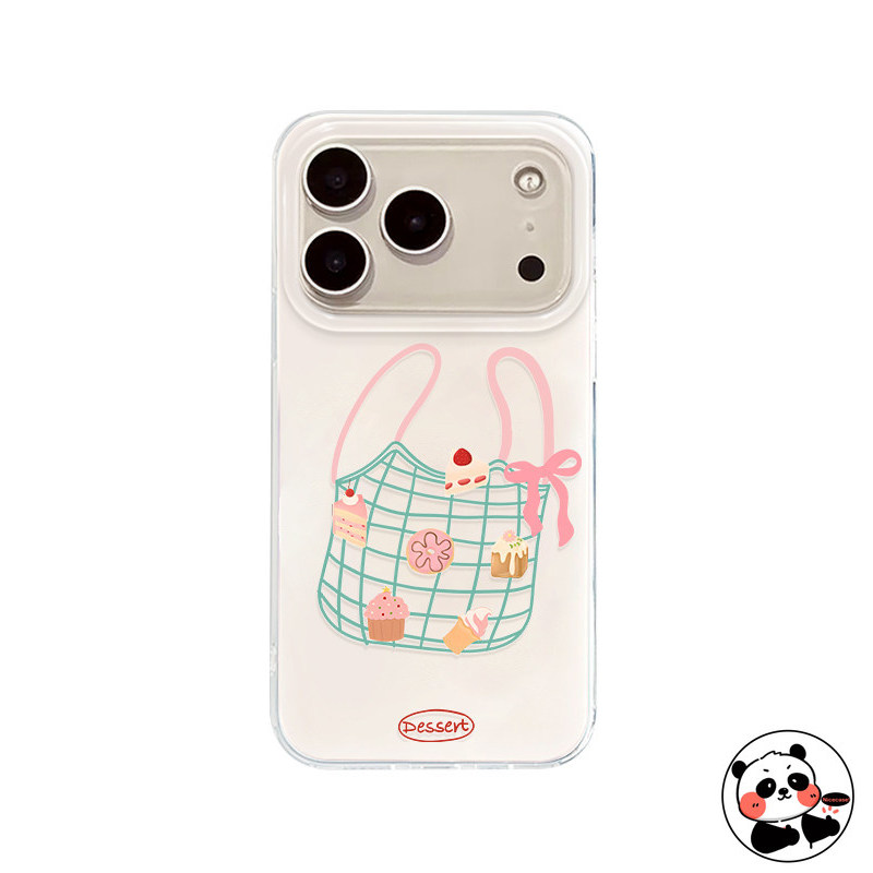 Ốp Điện Thoại Kem Dễ Thương Cho OnePlus 15 13 13T 12 11R 10R 10T ACE 5 Racing Ultra 3V 2V Pro Nord CE4 Lite CE3 N200 N30 N20 SE 5G 4G Vỏ Túi Mua Sắm Hoạt Hình Vỏ Phong Cách Ins