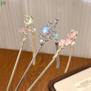 Đũa tóc hợp kim cho nữ hanfu, phù hợp trang trí tóc cho lễ hội và tiệc cưới