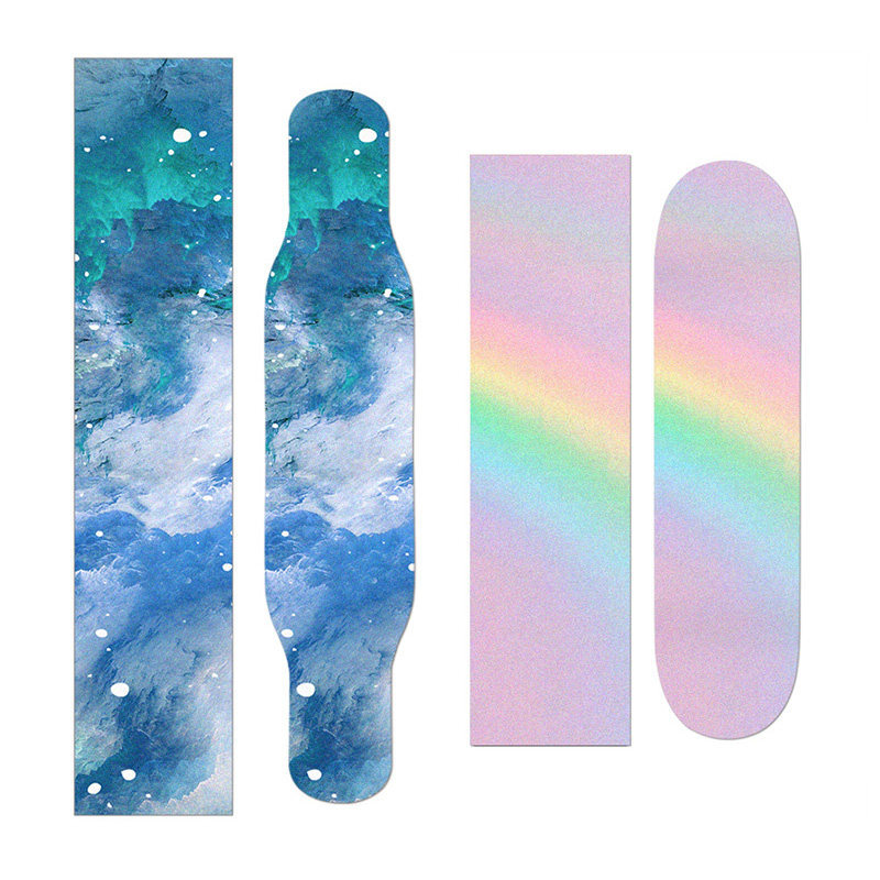 Ván Trượt Longboard Giấy Nhám Màu Cát Cho DanceBoard - Miếng Dán Trong Suốt Chất Lượng Cao