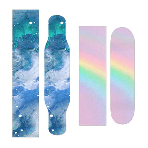 Ván Trượt Longboard Giấy Nhám Màu Cát Cho DanceBoard - Miếng Dán Trong Suốt Chất Lượng Cao