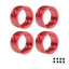 4 Kim Loại Vi Phân Ổ Đĩa Cốc Tay Lái Cốc Gia Cố Vòng Cho Traxxas 1 / 5 X-MAXX 1 / 6 XRT RC Xe Nâng Cấp Phần