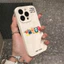 Ốp Điện Thoại Hoạt Hình Quái Vật Nhỏ Vui Nhộn Cho iPhone 17 16 15 14 13 12 11 Pro Max X Xr Xs Max 7 8 Plus SE2020