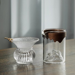 Tống chuyên trà bằng thủy tinh chịu nhiệt Borosilicate cao cấp